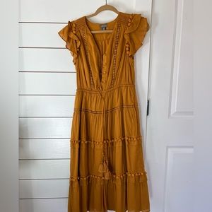 Point Sure jcrew midi dress